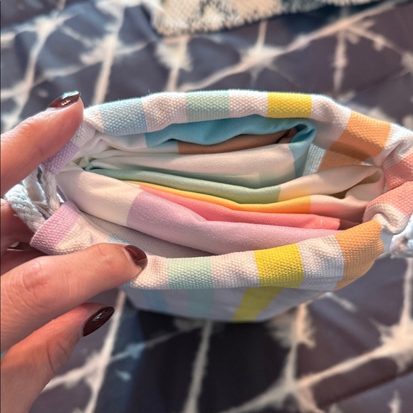 Dock & Bay Striped Quick Dry Towel - Pastel Multicolor - Picture 5 of 5